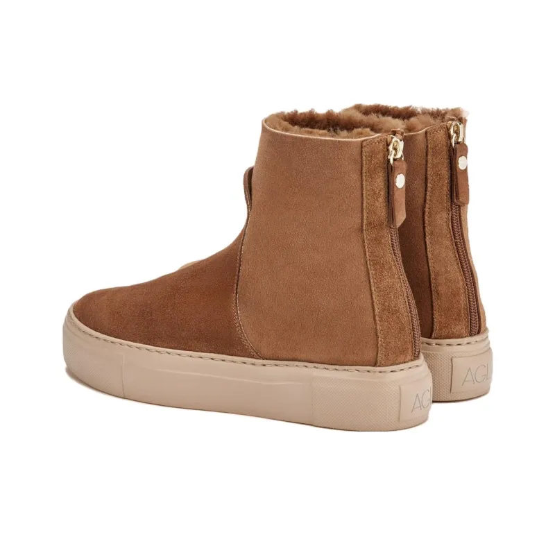 Agl Meghan Suede Ankle Boots-3