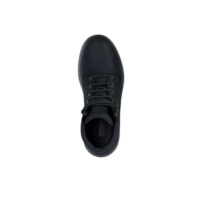 GEOX Granito + Grip Ab Wear-Resistant Slip-Resistant Short Outdoor Boots Men's Black-4