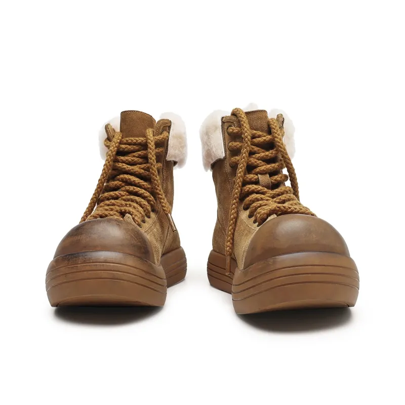 MODENGPAN Warm Snow Boots Men's-1
