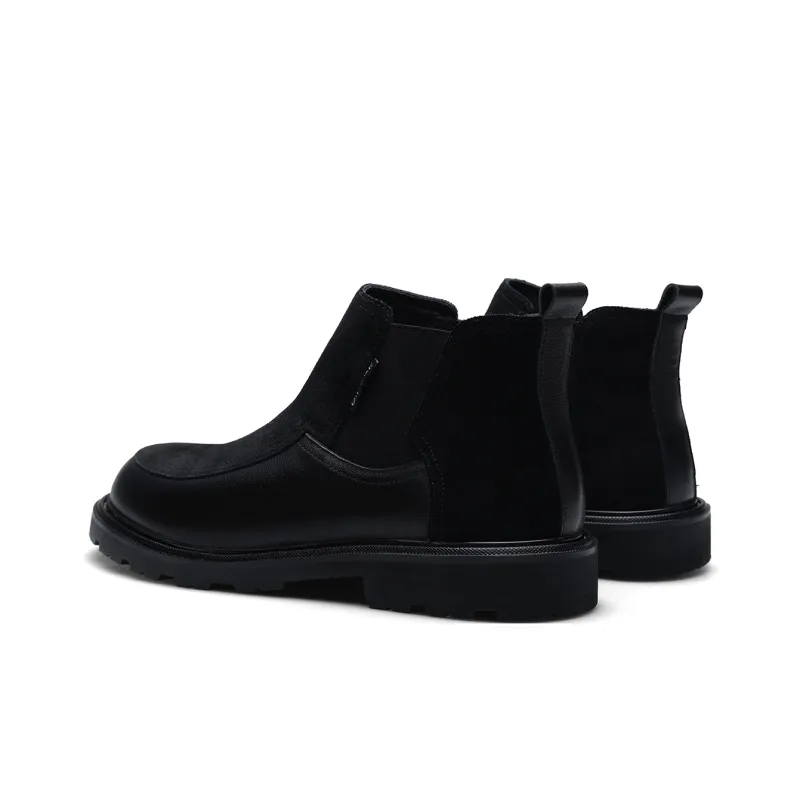 D FUSE SCANDINAVIA Short Chelsea Boots Men's Black-8
