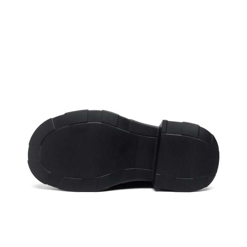 Chi Wolf Short Chelsea Boots Men's Black-5