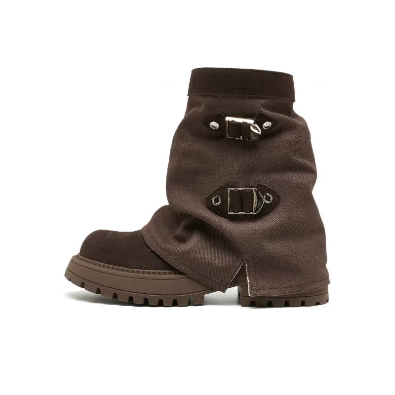 OULISASI Short Ankle Boots Women's-0