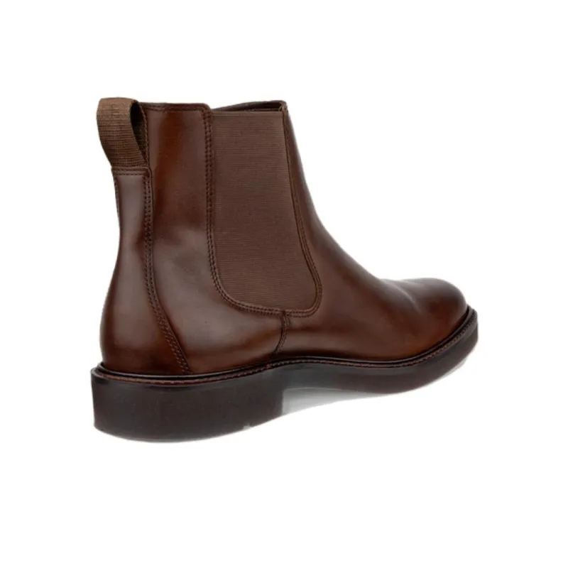 Ecco Short Chelsea Boots Men's Brown-2