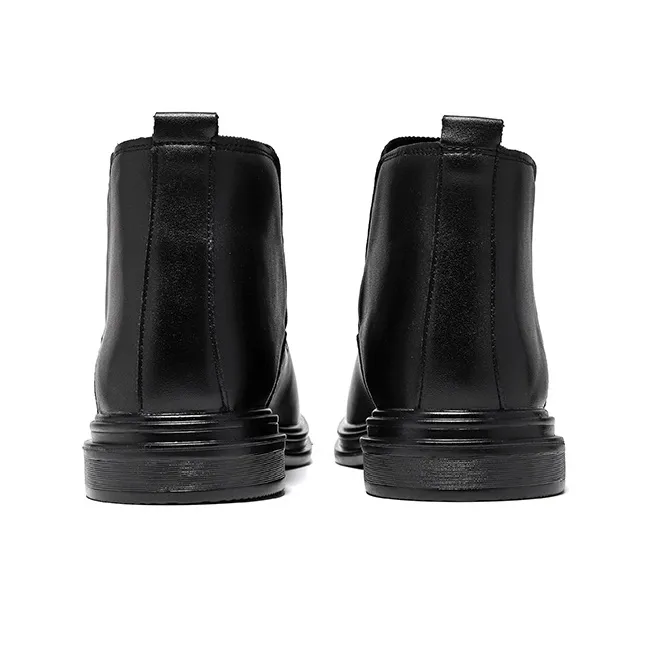 Beidouniao Chelsea Boots Men's Black-3
