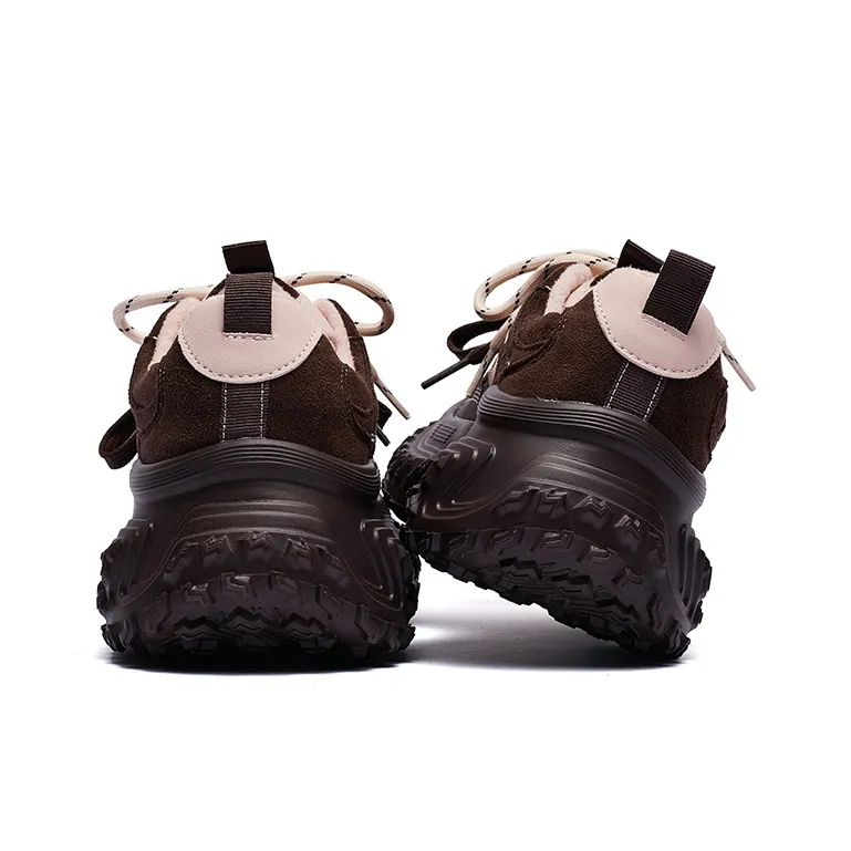 FCS Anti Slip And Wear Resistant Warm Low Top Chunky Sneakers Women's-12