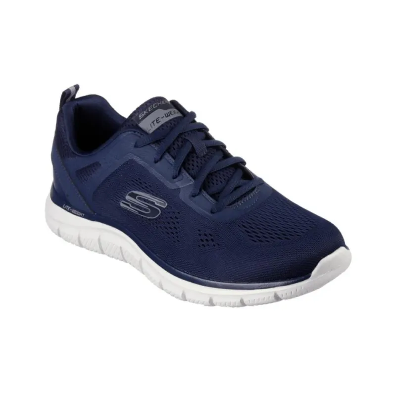 Skechers D'lux Walker Anti Slip Wear Resistant Low Top Running Shoes Men's Blue-2