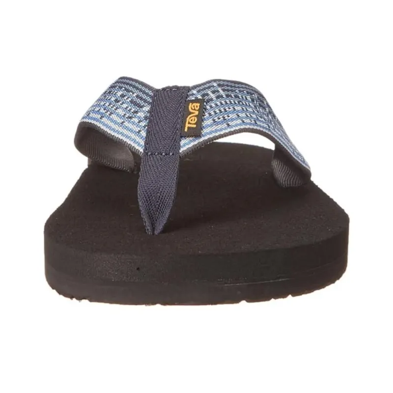 Teva Quick Dry Flip Flops Men's Black Blue-6