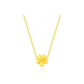 Master Kim Solid Gold Necklaces Women's