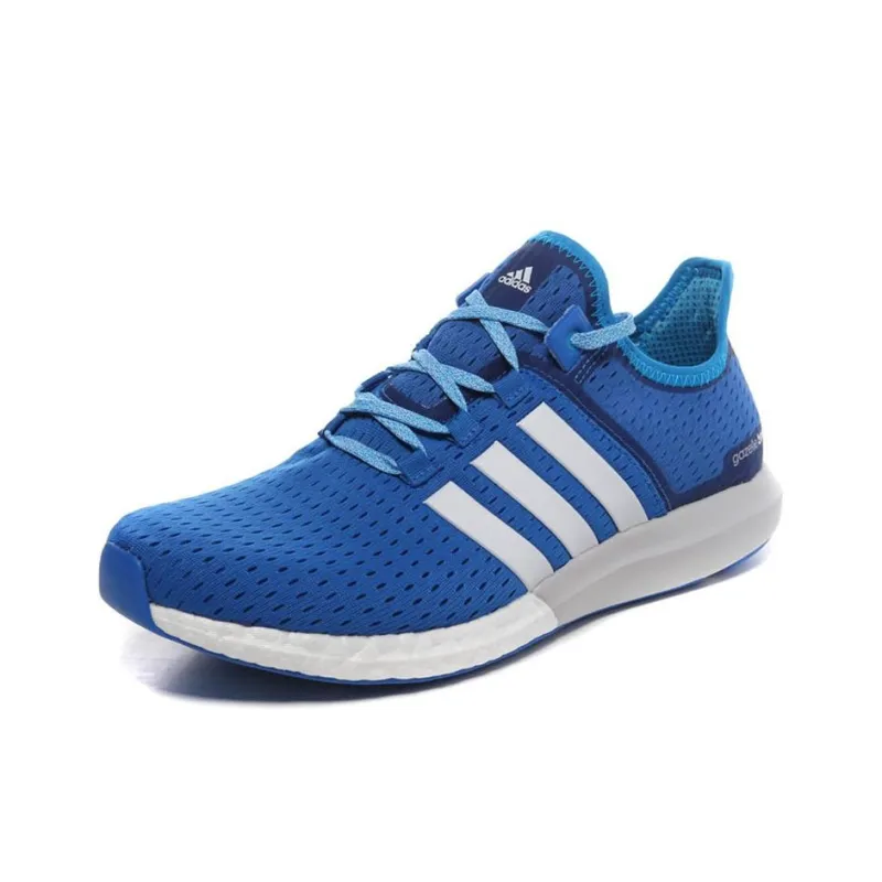 Adidas Originals GAZELLE Slip-Resistant Breathable Low-Top Casual Running Shoes Unisex Blue-2