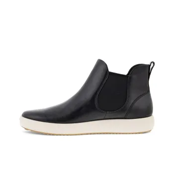 Ecco Soft 7 Ankle Length Chelsea Boots Women's Black