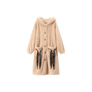 Vine Color Bath Robes Women's Khaki