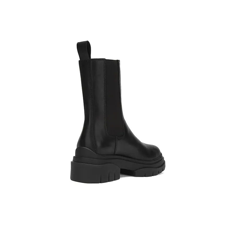 ASH Short Chelsea Boots Women's Black-2