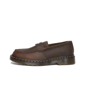 Dr.Martens Penton Crazy Horse Shoes 'Dark Brown' Women's
