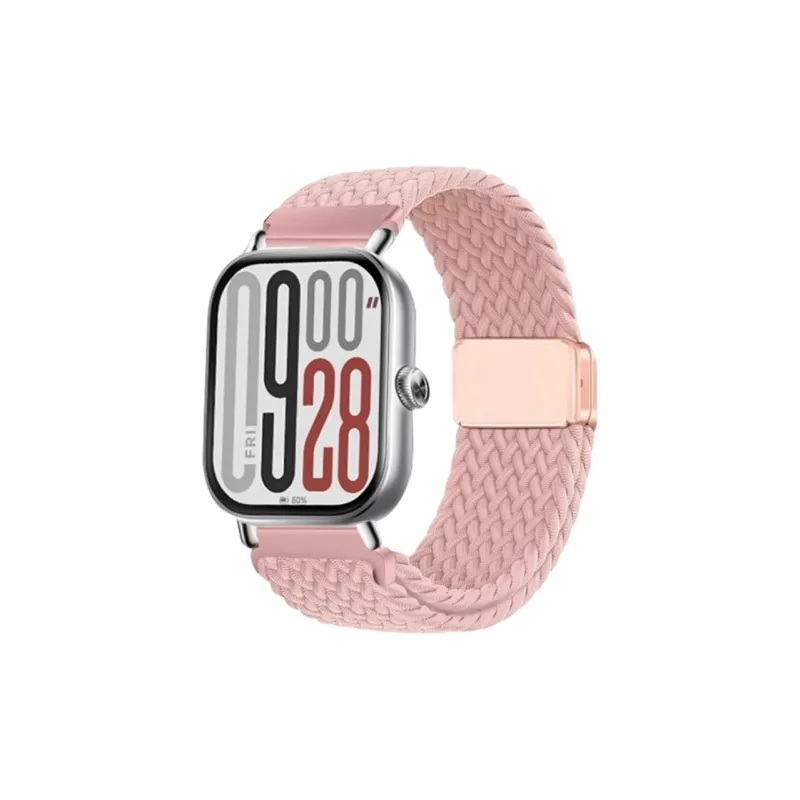 Yu Qing Red Beige Compatibility Watch Band Nylon Material-7