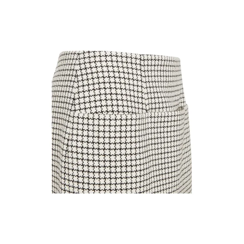 FENDI FW24 Casual Short Skirts Women's White-2