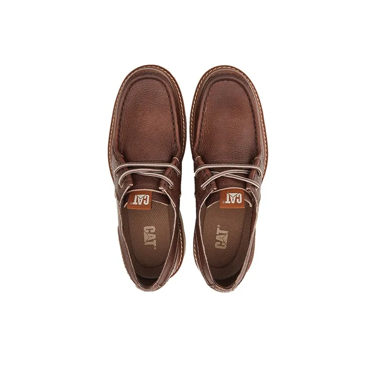 CAT Outdoor Boots Men Low Top Dark Brown-2