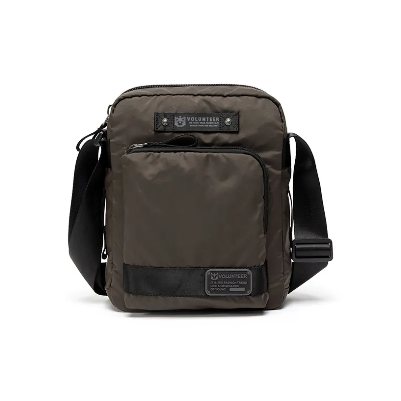 Volunteer Casual Backpack Oxford Cell Phone Pouch Shoulder Bag Crossbody Bag Large Size Men's Multicolor-5