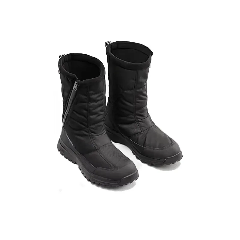 DECATHLON Warm Water-Resistant Slip-Resistant Knee-High Snow Boots Men's Black-2