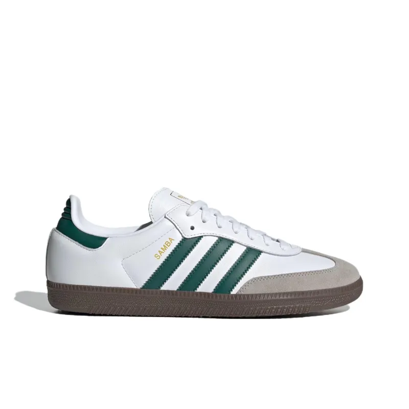 Adidas Samba Og Cloud White Collegiate Green-1