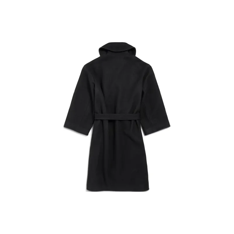 Balenciaga Coats Regular Fit Women's Black-1