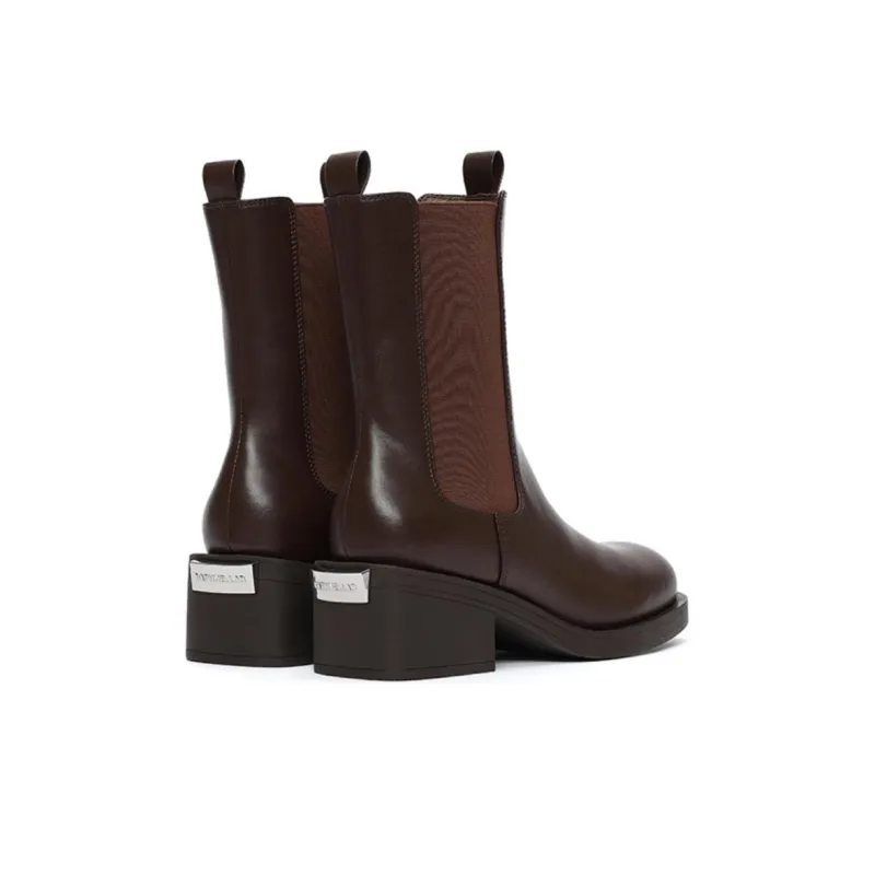 DAPHNE LAB Candy Series Crew Chelsea Boots Women's-6