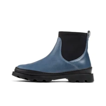 CAMPER Short Chelsea Boots Women's Blue Black
