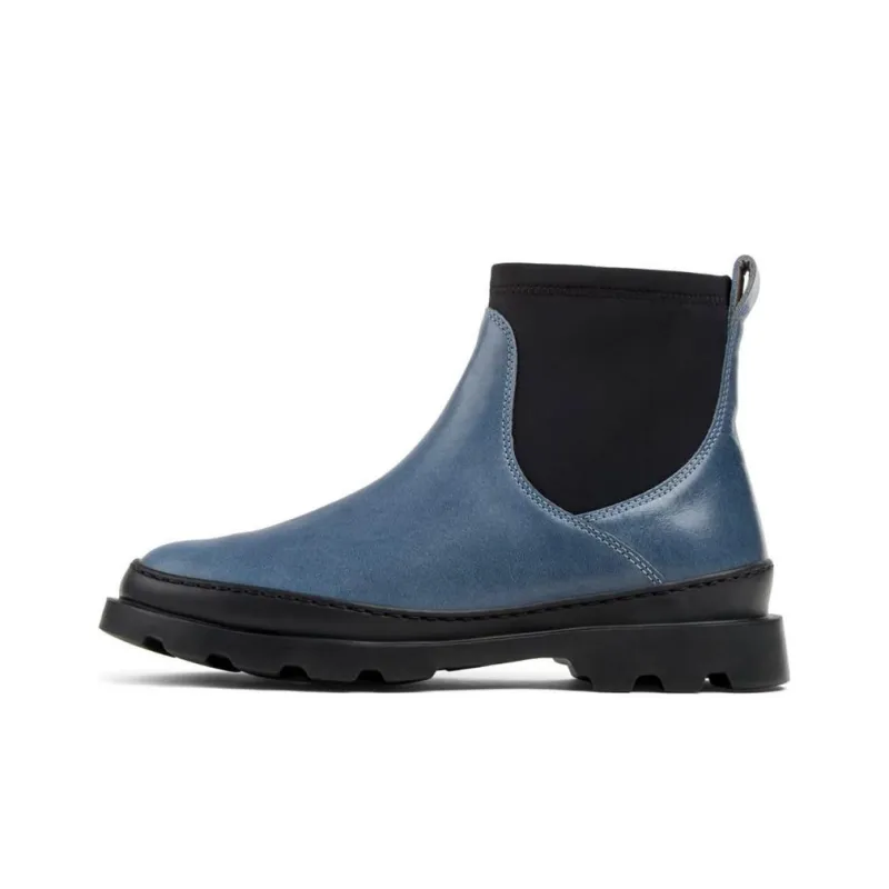 CAMPER Short Chelsea Boots Women's Blue Black-0