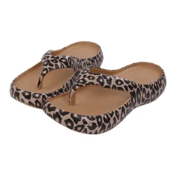 Thin Strips Sandal Slippers Women's, Light Brown