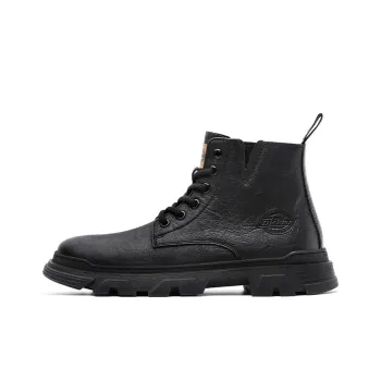 Dickies Slip-Resistant Crew Work Boots High-Top Men's Black