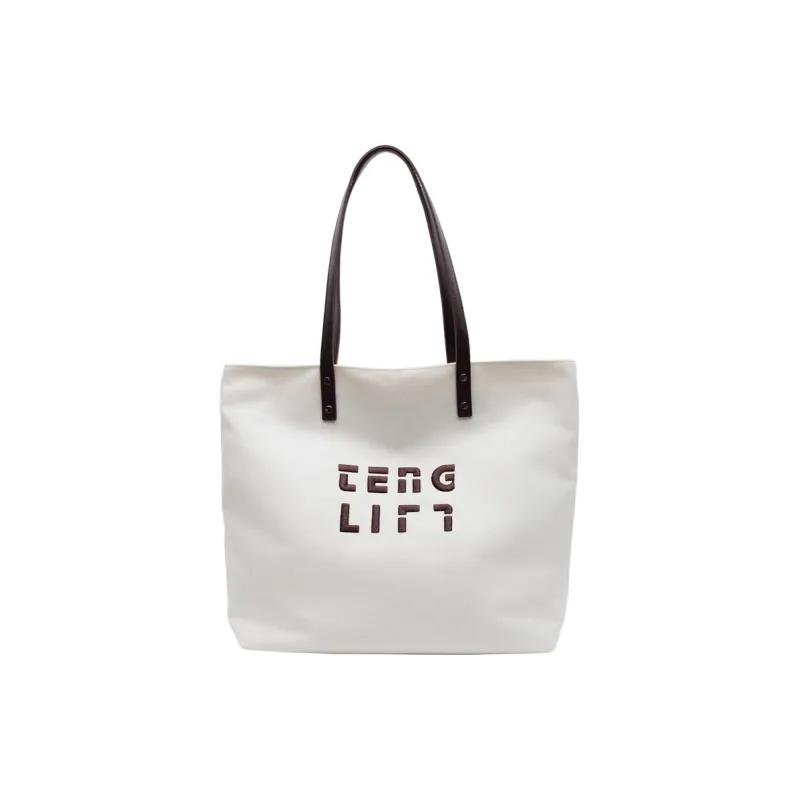 SUN ERATH&U Fabric Tote Bag Shopping Bag Shoulder Bags Women's Black Tea/Chestnut Brown/Ecru/Khaki-6