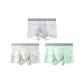 Medium Gray+Ecru+Light Green
