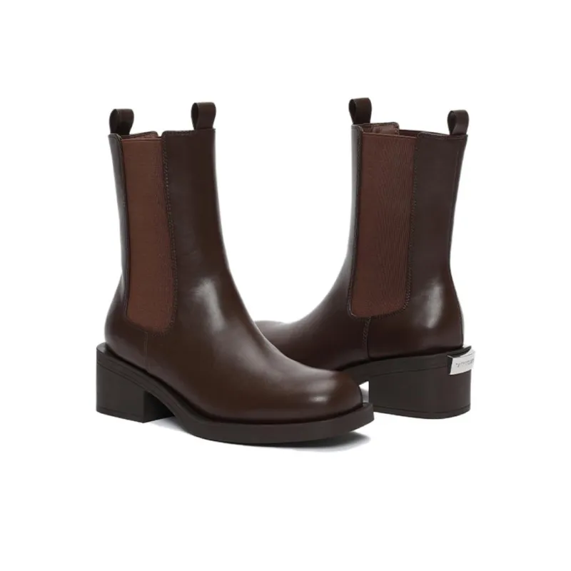DAPHNE LAB Candy Series Crew Chelsea Boots Women's-7