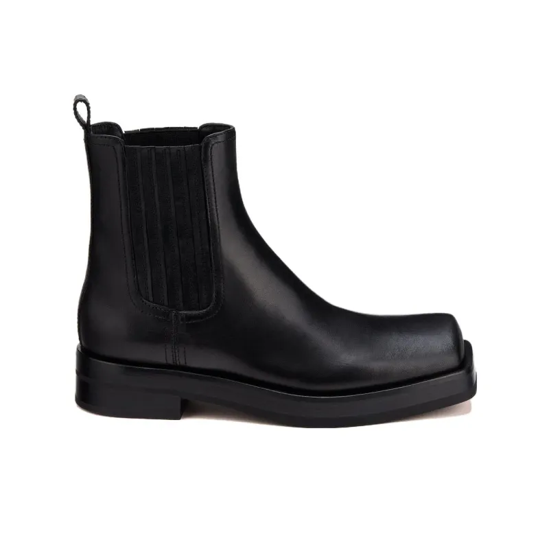 AGL Short Chelsea Boots 3.5cm Women's Black-1