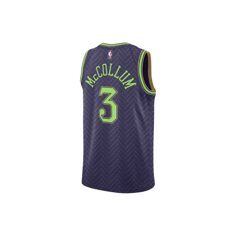 Nike Cj McCollum New Orleans Pelicans 2024/25 City Edition Men's Nike Dri FIT Nba Swingman Jersey-1