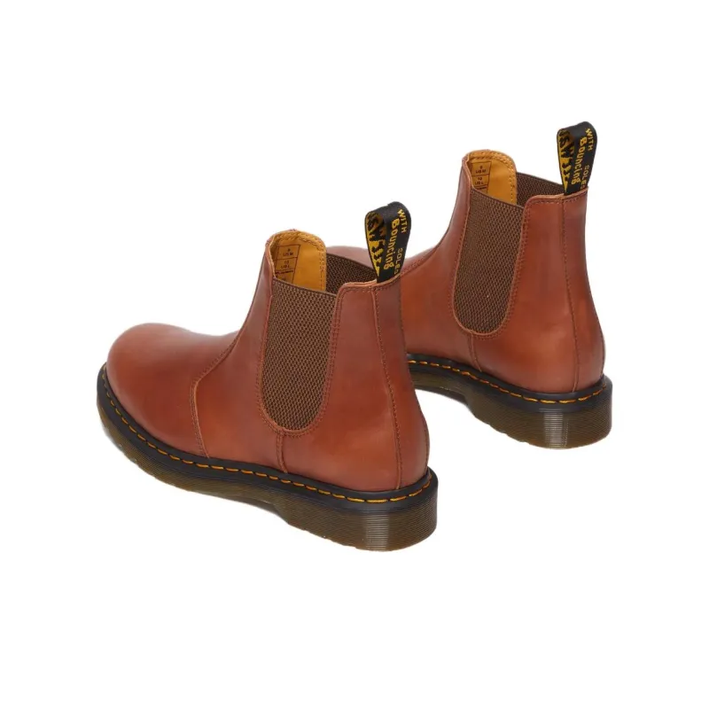 Dr.Martens 2976 Carrara Leather Chelsea Boots 'Saddle Tan'-4