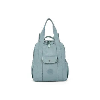 Yalu Nylon Backpack Regular Unisex Gray Black/Purple/Yellow/Khaki/Blue
