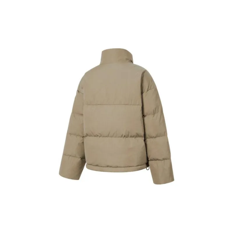 Vans PANDA PUFFER DOWN Down Jacket Women's Khaki-1