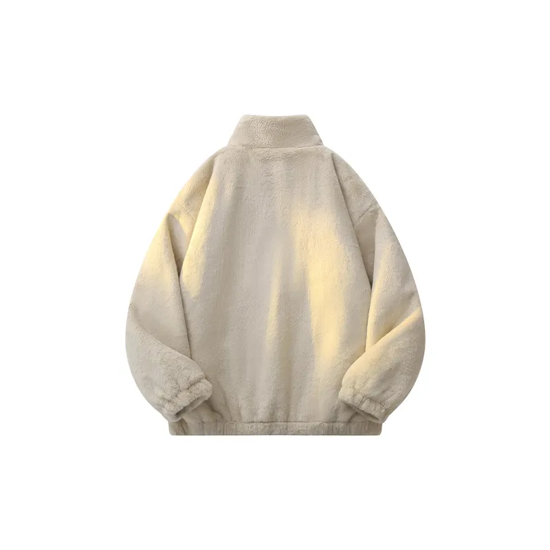 Qnxeey Velvet Jackets Unisex-8