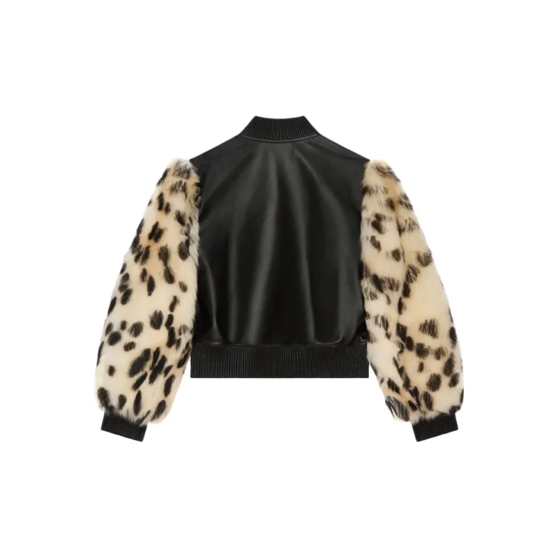 GIVENCHY FW24 Leather Jacket Women's Black-1