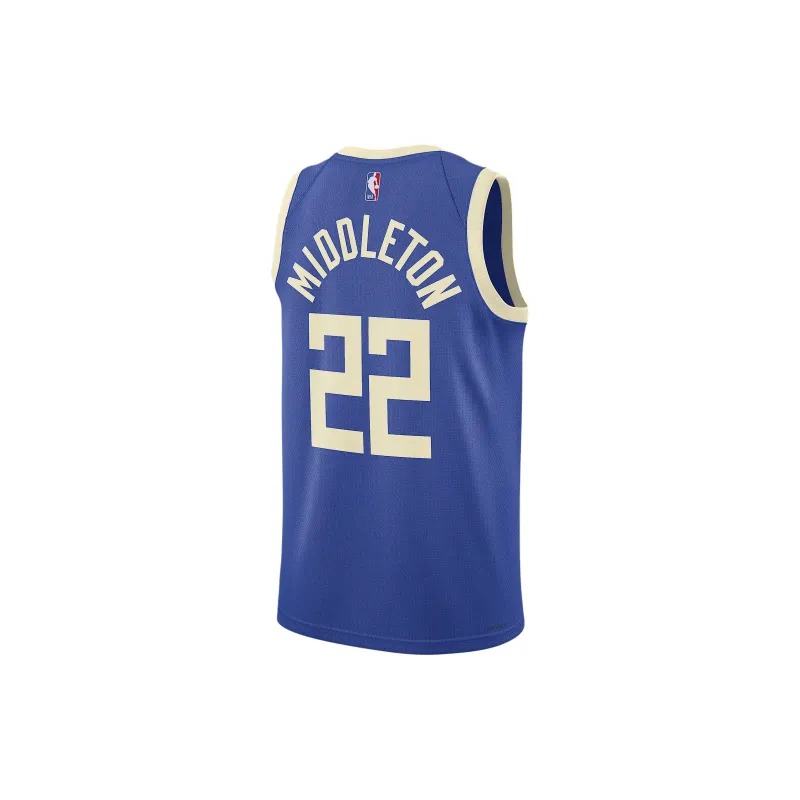 Nike Khris Middleton Milwaukee Bucks 2024/25 City Edition Men's Nike Dri-FIT Nba Swingman Jersey-1