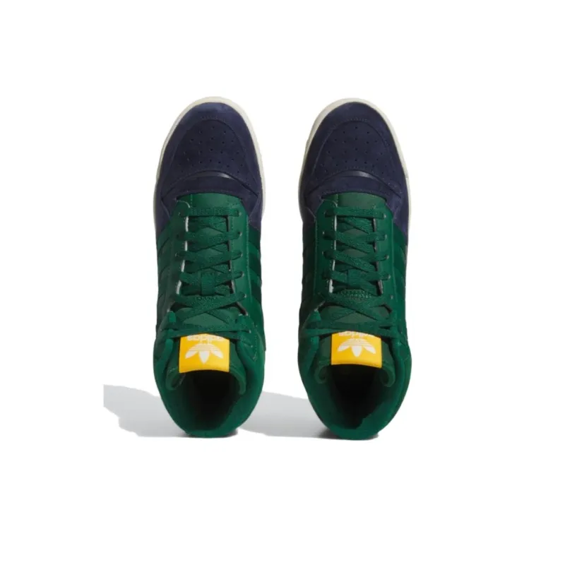 Adidas Forum Mid Inside Out Dark Green Navy-2