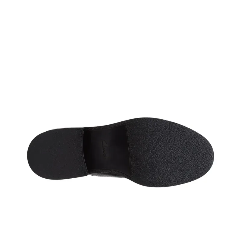 Clarks Crew Chelsea Boots Women's Black-4