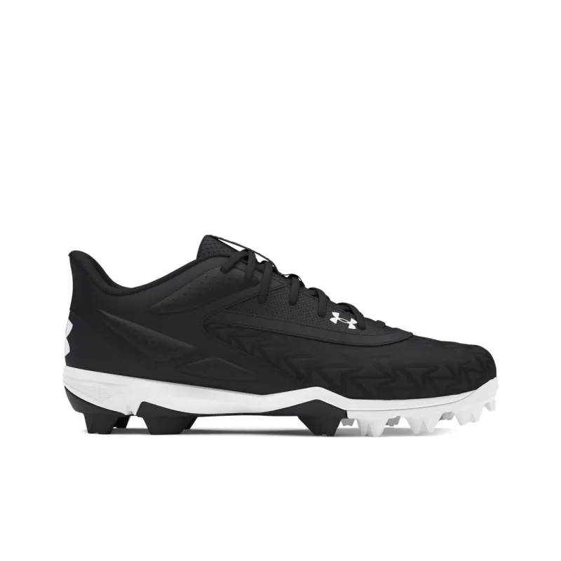 Under Armour Leadoff Slip Resistant Coverage Low Top Training Shoes Men's Black White-1