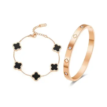 LUCA Zircon Bracelets Women's Elegant Gentle Style