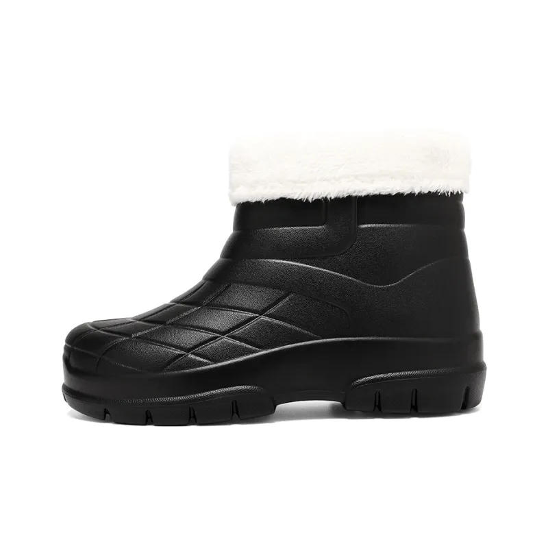 SLIPPER DAY Water Resistant Slip Resistant Rain Boots Unisex-36