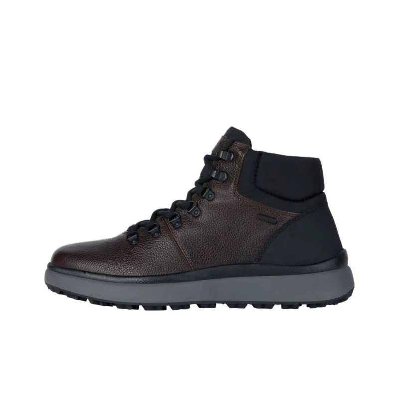 GEOX Granito + Grip Ab Wear-Resistant Slip-Resistant Short Outdoor Boots Men's Brown-0