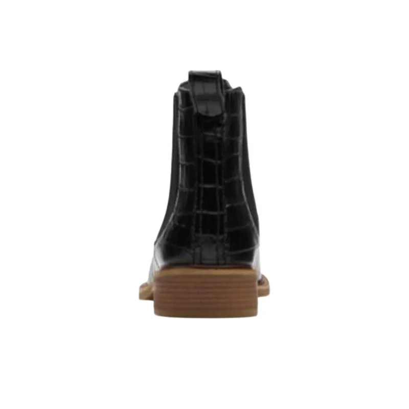 Clarks Chelsea Boots Women's Black-4