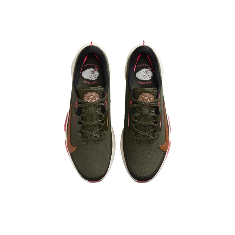 Nike Infinity Tour 2 Wide 'Cargo Khaki Hot Punch'-3