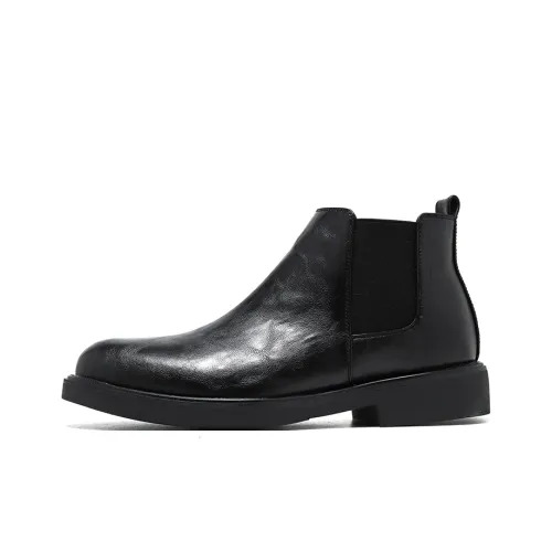 Chi Wolf Short Chelsea Boots Men's