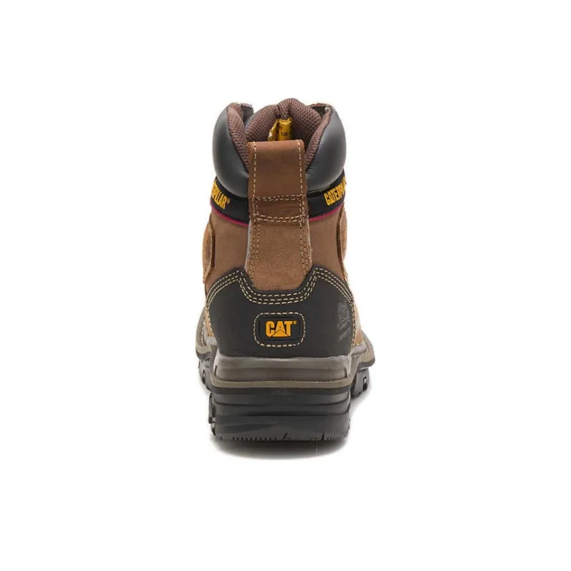 CAT ULTRADUTY Hauler 6 Wear-Resistant Short Outdoor Boots Men's Brown-4